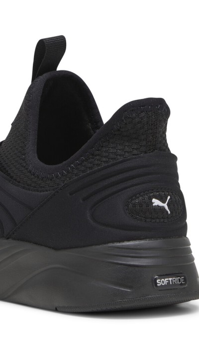 Puma Γυναικεία Αθλητικά Παπούτσια Sophia Softride Slip-on Μαύρα