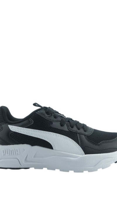 Puma Unisex Αθλητικά Παπούτσια Sneakers Trinity Lite Jr Μαύρα