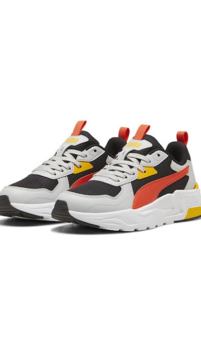 Puma Unisex Αθλητικά Παπούτσια Sneakers Trinity Lite Jr Μαύρα