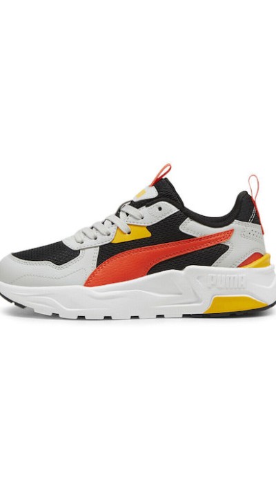 Puma Unisex Αθλητικά Παπούτσια Sneakers Trinity Lite Jr Μαύρα