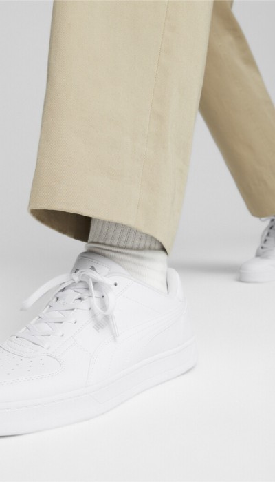Puma Ανδρικά Αθλητικά Sneakers Caven 2.0 άσπρα