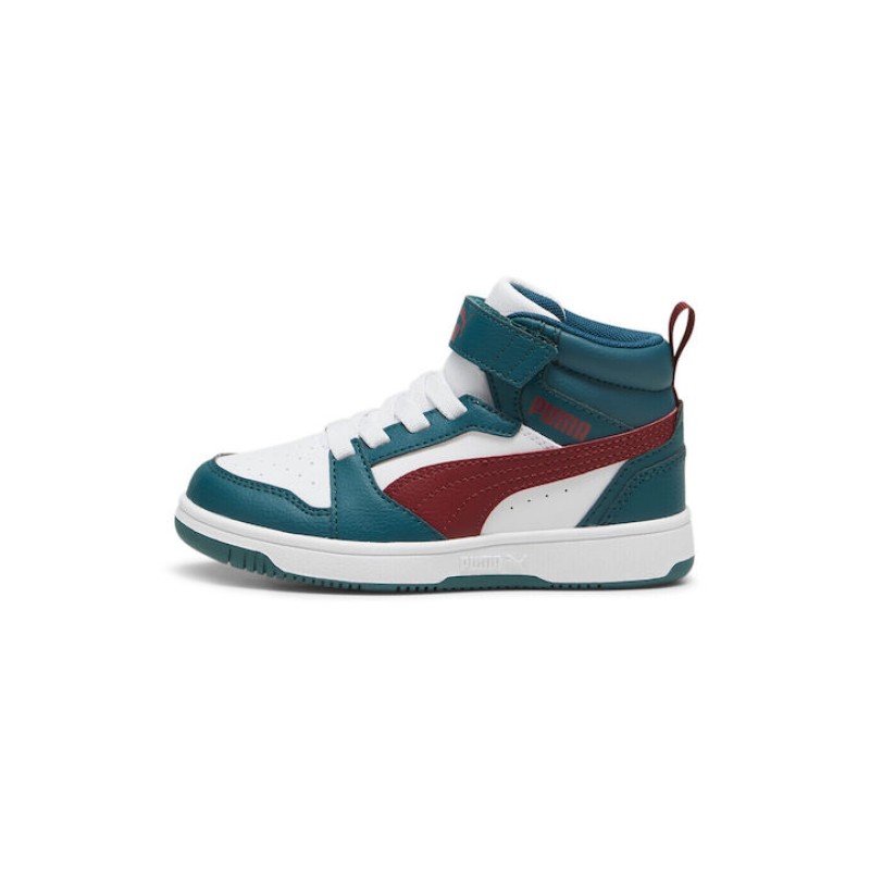 Puma Παιδικά Αθλητικά Μποτάκια Με Αυτοκόλλητο Rebound Πολύχρωμα Puma Παιδικά Αθλητικά Μποτάκια Με Αυτοκόλλητο Rebound Πολύχρωμα