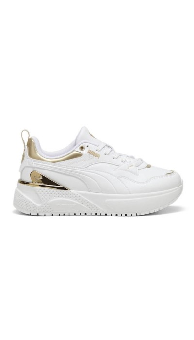 Puma Γυναικαεία Αθλητικά Παπούτσια Sneakers R78 Disrupt Metallic Dream  Άσπρα
