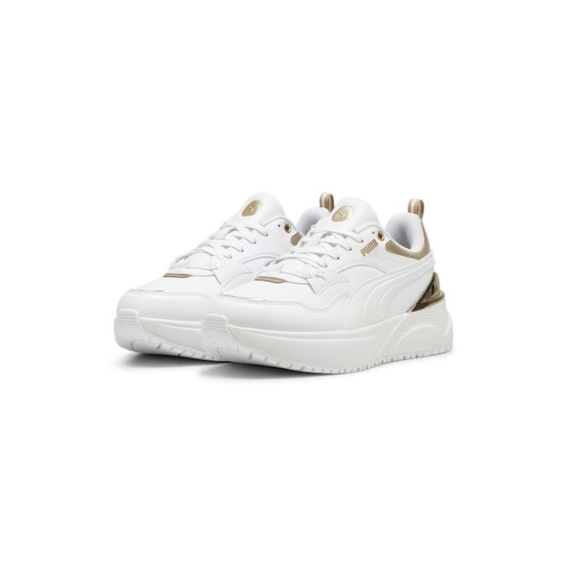Puma Γυναικαεία Αθλητικά Παπούτσια Sneakers R78 Disrupt Metallic Dream Άσπρα Puma Γυναικαεία Αθλητικά Παπούτσια Sneakers R78 Disrupt Metallic Dream Άσπρα