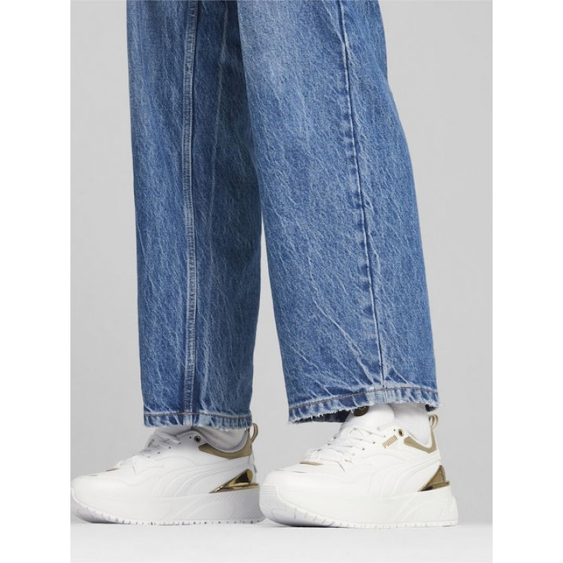 Puma Γυναικαεία Αθλητικά Παπούτσια Sneakers R78 Disrupt Metallic Dream Άσπρα Puma Γυναικαεία Αθλητικά Παπούτσια Sneakers R78 Disrupt Metallic Dream Άσπρα