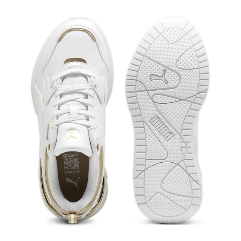 Puma Γυναικαεία Αθλητικά Παπούτσια Sneakers R78 Disrupt Metallic Dream Άσπρα Puma Γυναικαεία Αθλητικά Παπούτσια Sneakers R78 Disrupt Metallic Dream Άσπρα