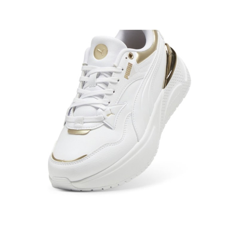 Puma Γυναικαεία Αθλητικά Παπούτσια Sneakers R78 Disrupt Metallic Dream Άσπρα Puma Γυναικαεία Αθλητικά Παπούτσια Sneakers R78 Disrupt Metallic Dream Άσπρα