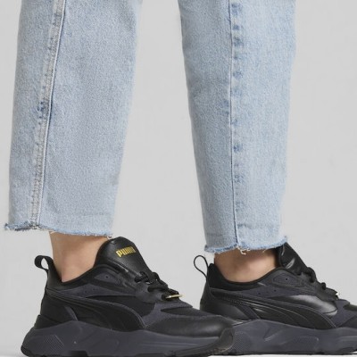 Puma Γυναικεία Αθλητικά Sneakers Cassia Lux Μαύρα