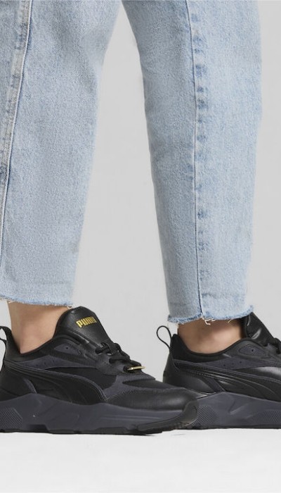 Puma Γυναικεία Αθλητικά Sneakers Cassia Lux Μαύρα