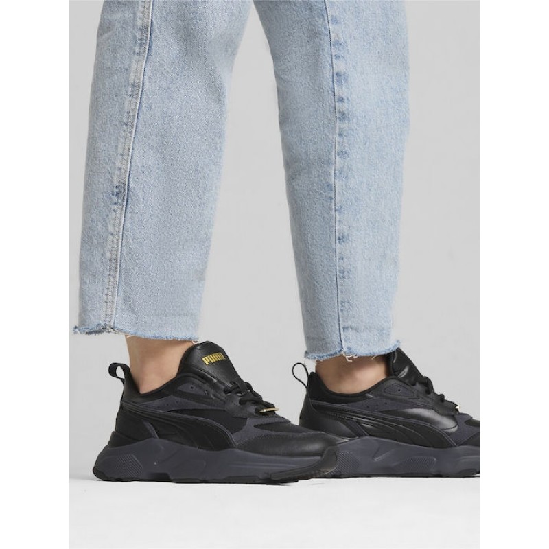 Puma Γυναικεία Αθλητικά Sneakers Cassia Lux Μαύρα
