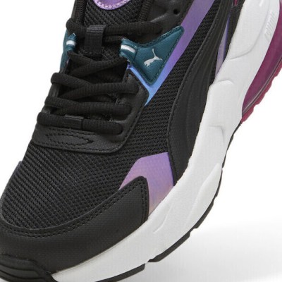 Puma Εφηβικά Αθλητικά Παπούτσια Sneakers Vis2K Bouncy Sky Μαύρα