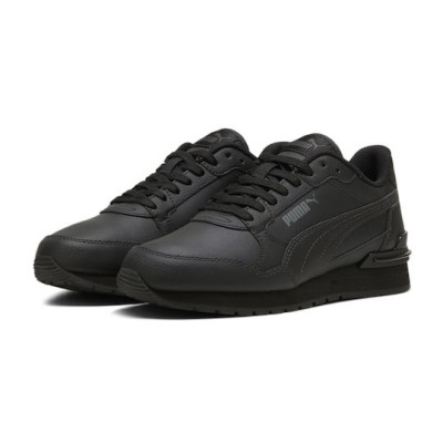 Puma Αθλητικά Παπούτσια Sneakers Δερμάτινα ST Runner Μαύρα