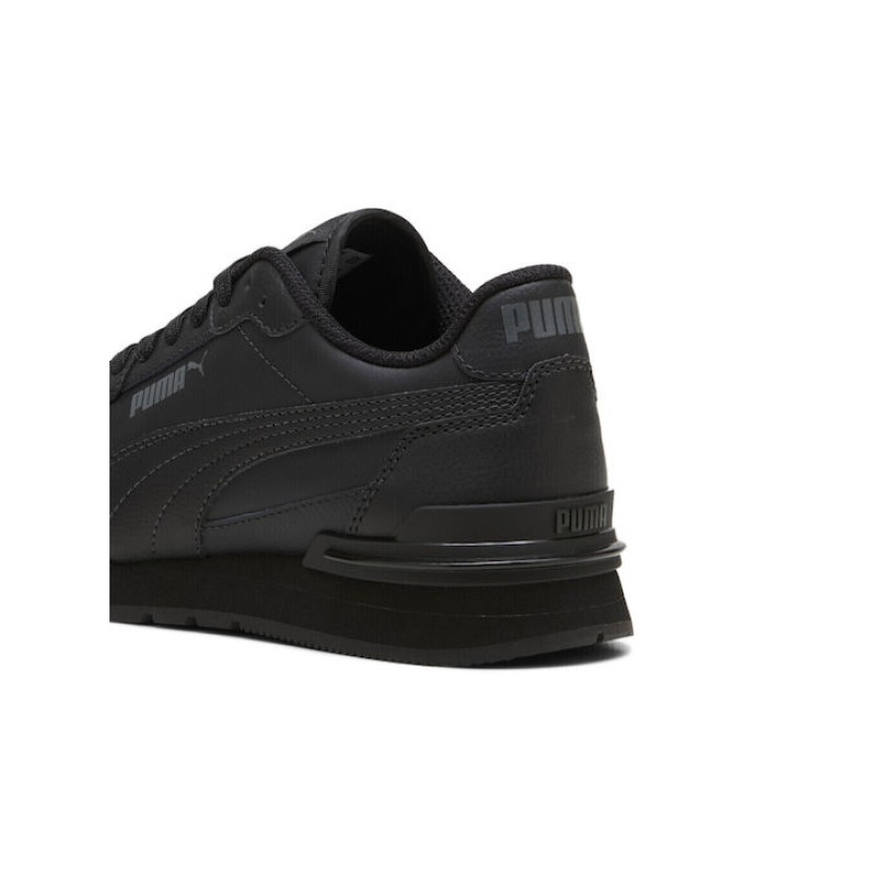 Puma Αθλητικά Παπούτσια Sneakers Δερμάτινα ST Runner Μαύρα Puma Αθλητικά Παπούτσια Sneakers Δερμάτινα ST Runner Μαύρα