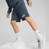 Puma Παιδική βερμούδα βαμβακερη για αγόρι μπλε