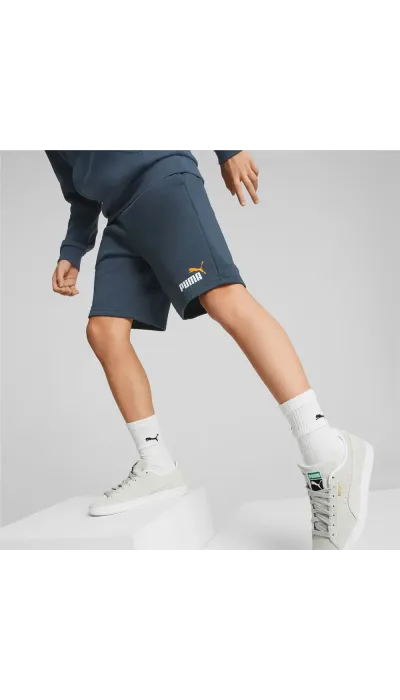 Puma Παιδική βερμούδα βαμβακερη για αγόρι μπλε