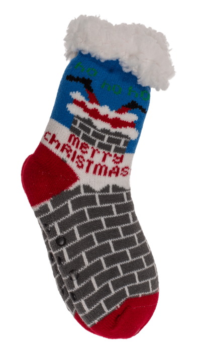 Out of the blue Χριστουγεννιάτικες Παιδικές Κάλτσες με Αντιολισθητική Σόλα  Άγιος Βασίλης