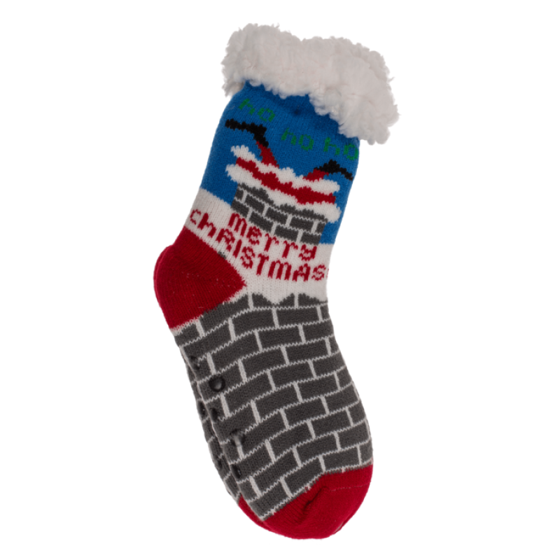 Out of the blue Χριστουγεννιάτικες Παιδικές Κάλτσες με Αντιολισθητική Σόλα  Άγιος Βασίλης