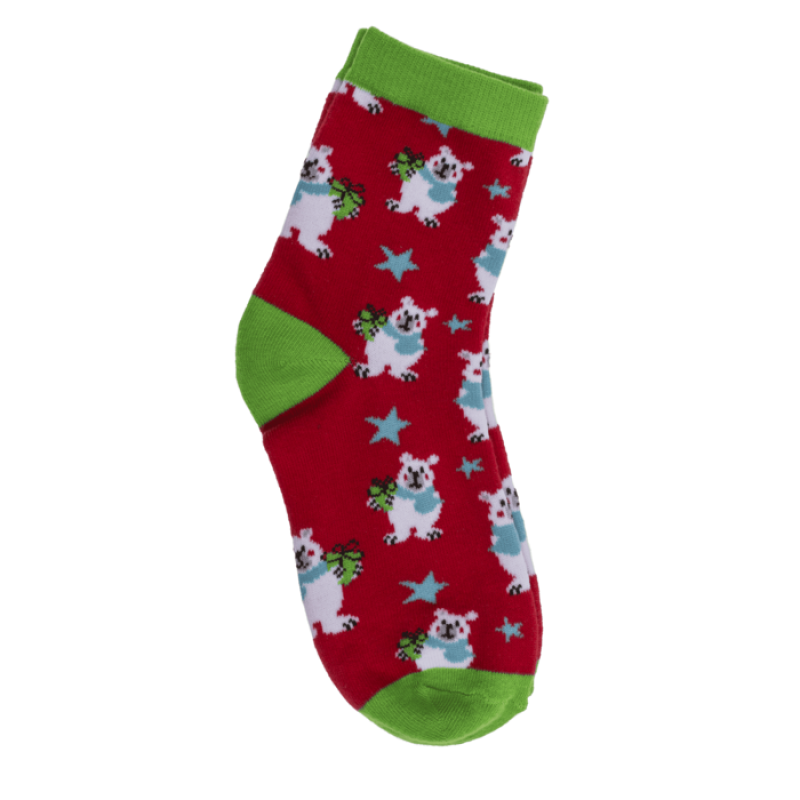 Out of the Blue Παιδικές χριστουγεννιάτικες κάλτσες Magic Αρκουδάκι