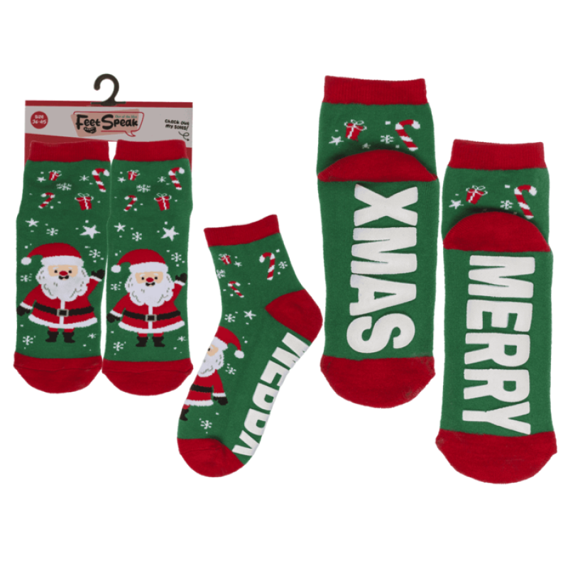 Out of the blue Unisex Χριστουγεννιάτικες Funny κάλτσες Άγιος Βασίλης