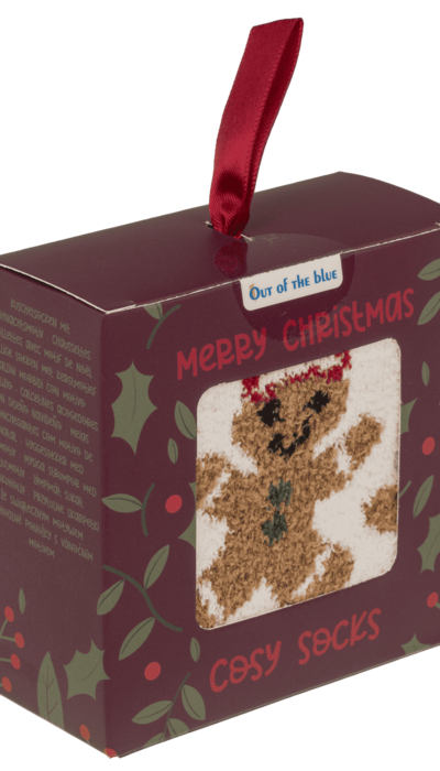 Out of the blue Χριστουγεννιάτικες Funny κάλτσες Μπισκοτανθρωπάκι
