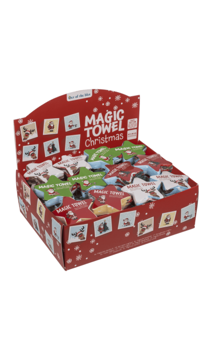 Out of the blue Χριστουγεννιάτικη μαγική πετσέτα Άγιος Βασίλης
