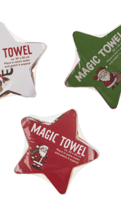 Out of the blue Χριστουγεννιάτικη μαγική πετσέτα Τάρανδος