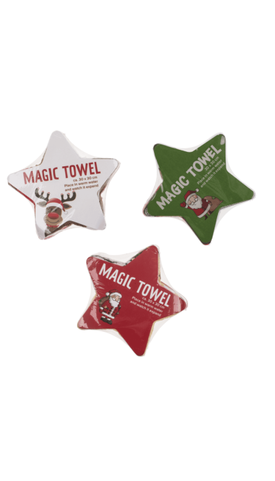 Out of the blue Χριστουγεννιάτικη μαγική πετσέτα Άγιος Βασίλης