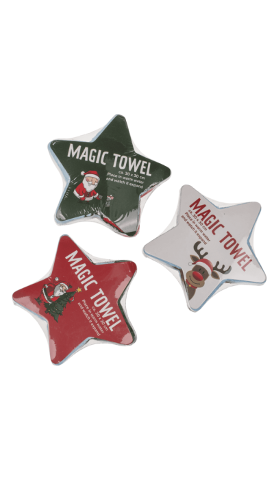 Out of the blue Χριστουγεννιάτικη μαγική πετσέτα Άγιος Βασίλης