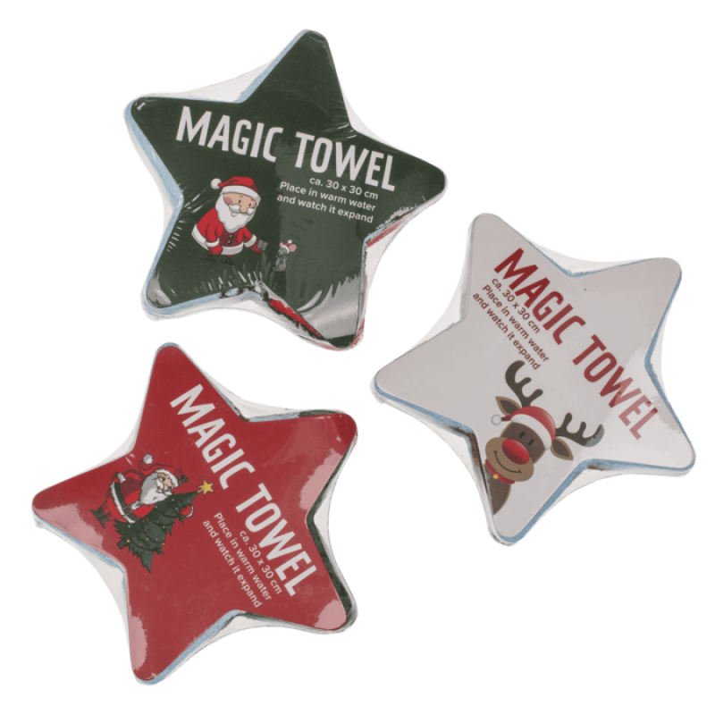 Out of the blue Χριστουγεννιάτικη μαγική πετσέτα Τάρανδος Out of the blue Χριστουγεννιάτικη μαγική πετσέτα Τάρανδος