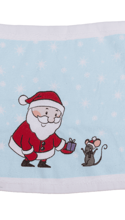 Out of the blue Χριστουγεννιάτικη μαγική πετσέτα Άγιος Βασίλης