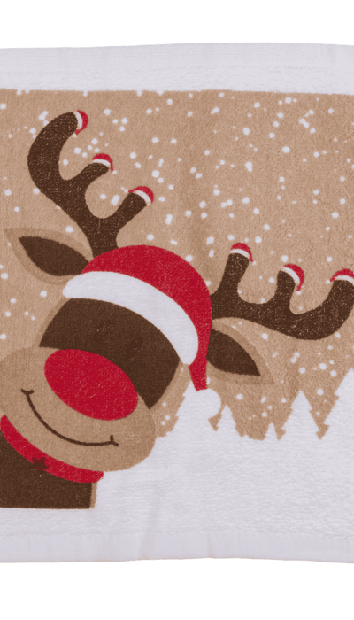 Out of the blue Χριστουγεννιάτικη μαγική πετσέτα Τάρανδος