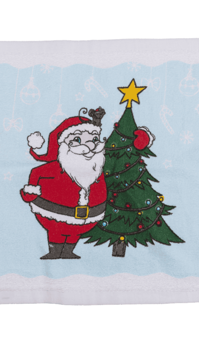 Out of the blue Χριστουγεννιάτικη μαγική πετσέτα Άγιος Βασίλης