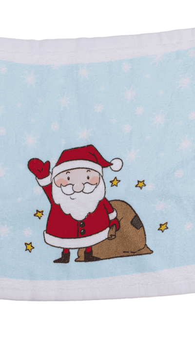 Out of the blue Χριστουγεννιάτικη μαγική πετσέτα Άγιος Βασίλης