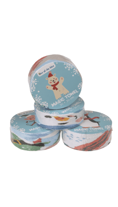 Out of the blue μαγική πετσέτα αρκουδάκι