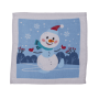 Out of the blue μαγική πετσέτα χιονάνθρωπος