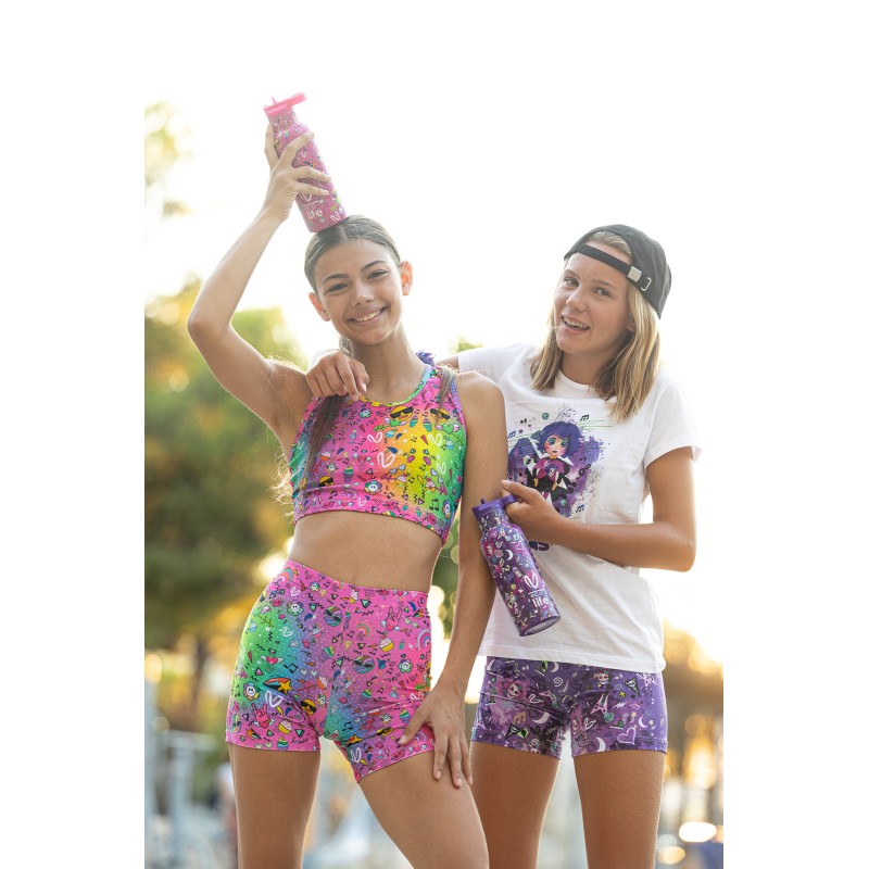 Vasiliki  Rainbow Κολάν σορτς ψηλόμεσο