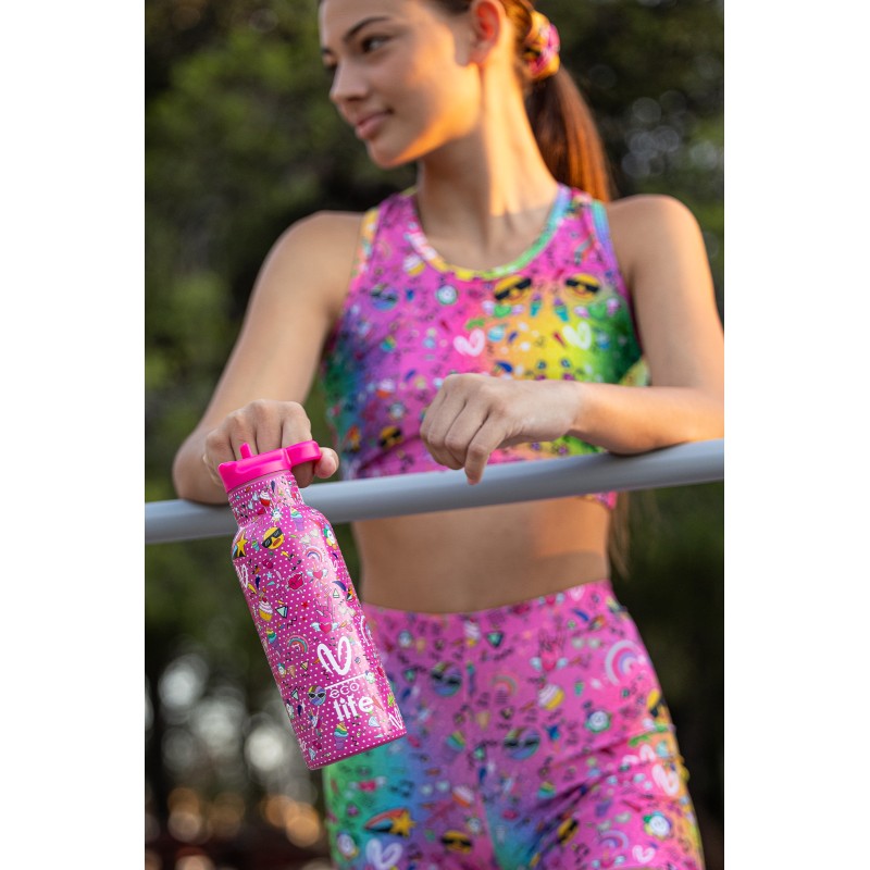 Vasiliki  Rainbow Κολάν σορτς ψηλόμεσο