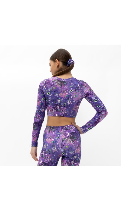 Vasiliki Das Μακρυμάνικο crop top 