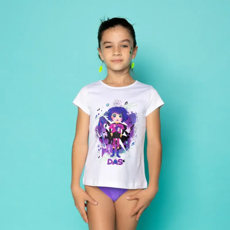 Vasiliki Das Παιδική κοντομάνικη μπλούζα Vasiliki Das Παιδική κοντομάνικη μπλούζα