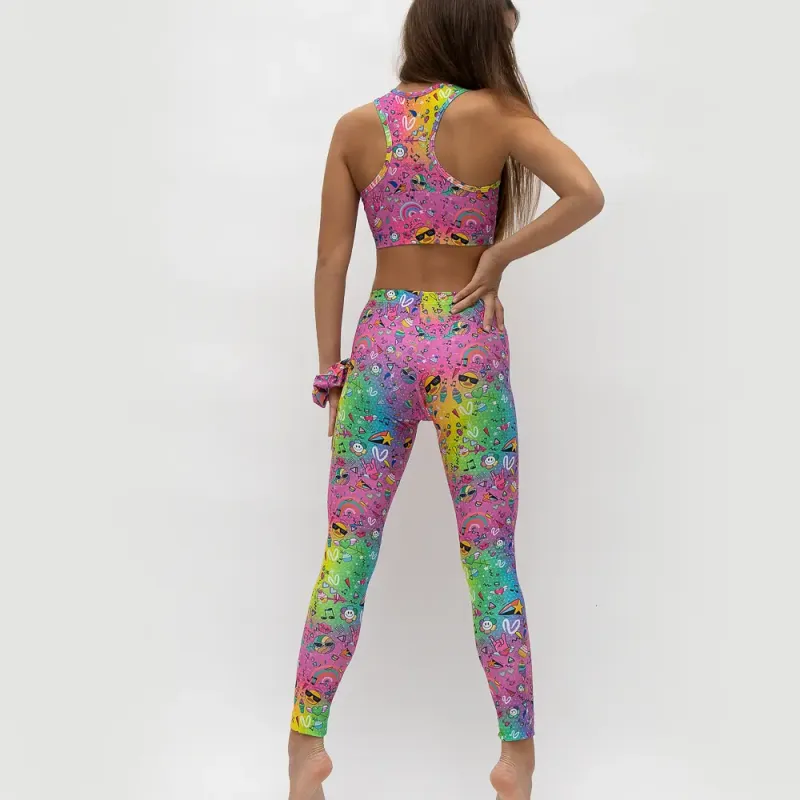 Vasiliki Rainbow Κολάν μακρύ ψηλόμεσο Vasiliki Rainbow Κολάν μακρύ ψηλόμεσο