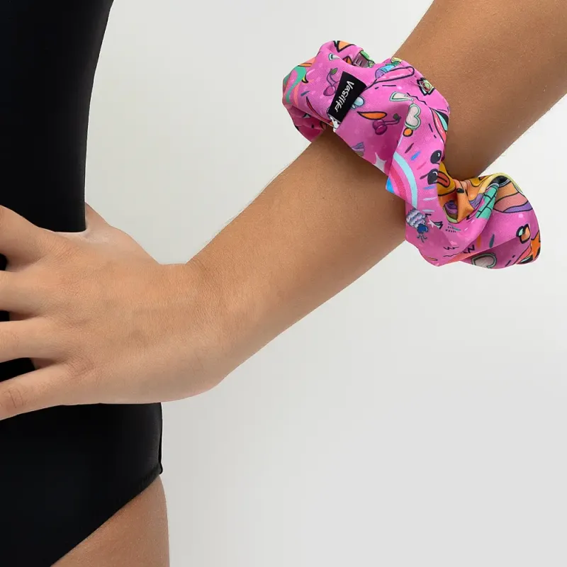 Vasiliki Rainbow scrunchie σούρα για τα μαλλιά