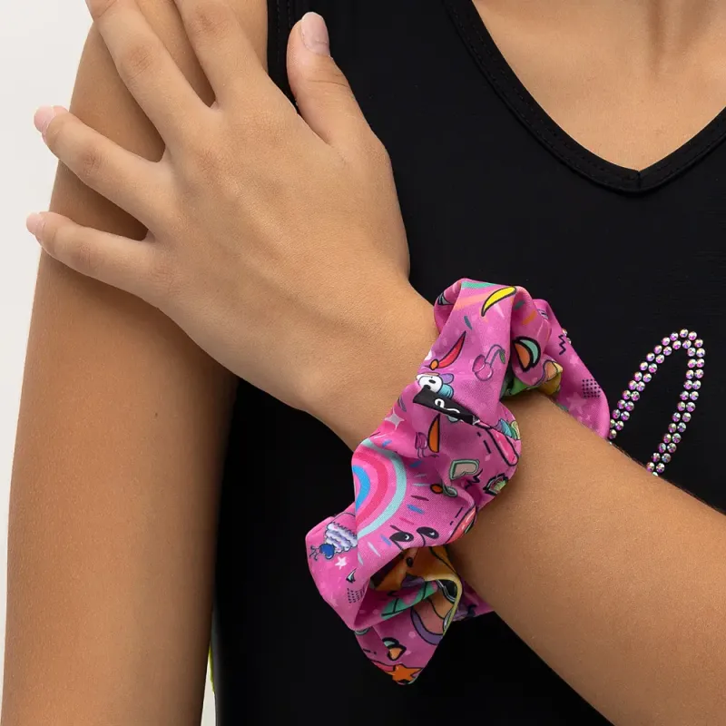 Vasiliki Rainbow scrunchie σούρα για τα μαλλιά