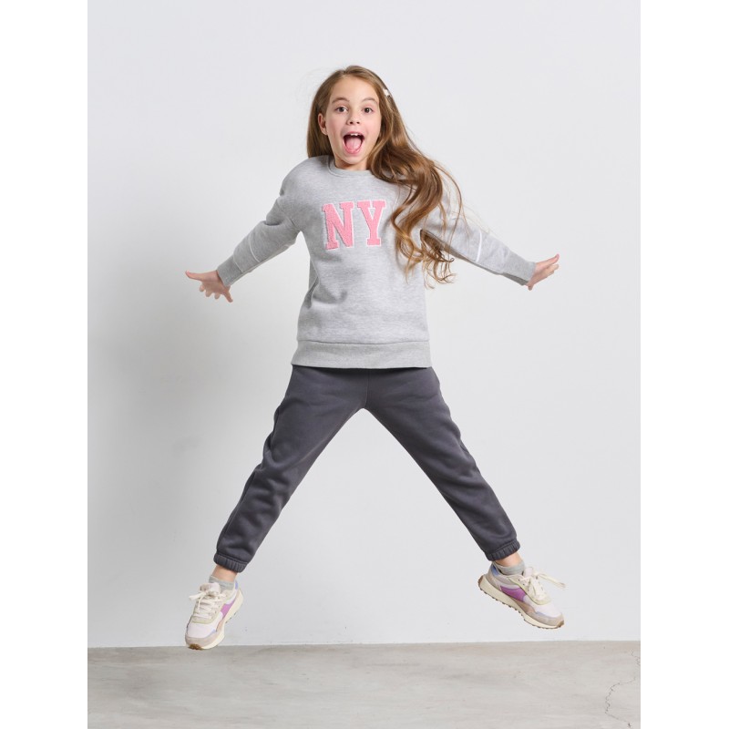 BodyTalk Παιδική μακρυμάνικη μπλούζα φούτερ για κορίτσια `COMFY MiniMe ` BodyTalk Παιδική μακρυμάνικη μπλούζα φούτερ για κορίτσια `COMFY MiniMe `