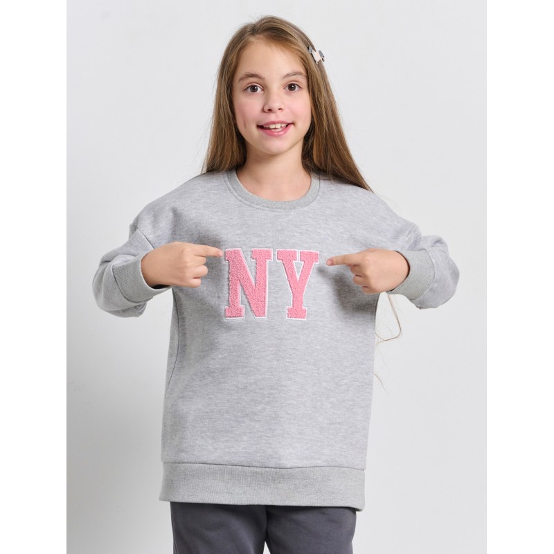 BodyTalk Παιδική μακρυμάνικη μπλούζα φούτερ για κορίτσια `COMFY MiniMe ` BodyTalk Παιδική μακρυμάνικη μπλούζα φούτερ για κορίτσια `COMFY MiniMe `