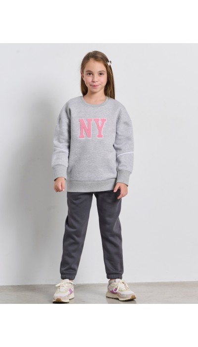 BodyTalk Παιδική μακρυμάνικη μπλούζα φούτερ για κορίτσια `COMFY MiniMe `