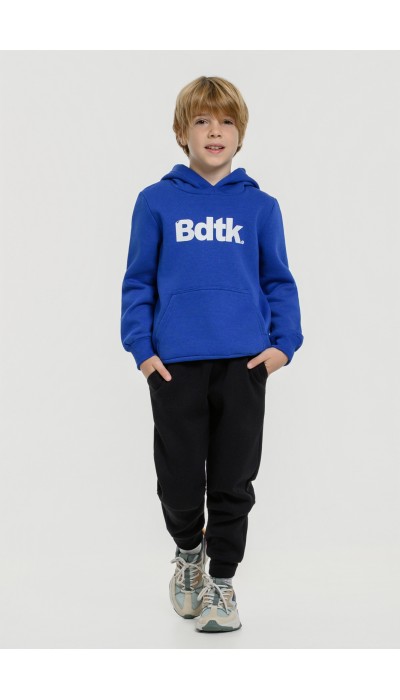 BodyTalk Παιδικό παντελόνι φούτερ με λάστιχο μαύρη BodyTalk Παιδικό παντελόνι φούτερ με λάστιχο μαύρη