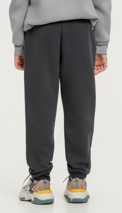 BodyTalk Παιδικό παντελόνι φούτερ με λάστιχο γκρι