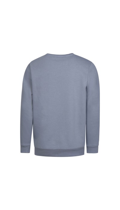 BodyTalk Παιδική μπλούζα φούτερ με λαιμόκοψη μπλε BodyTalk Παιδική μπλούζα φούτερ με λαιμόκοψη μπλε