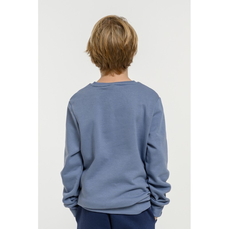 BodyTalk Παιδική μπλούζα φούτερ με λαιμόκοψη μπλε