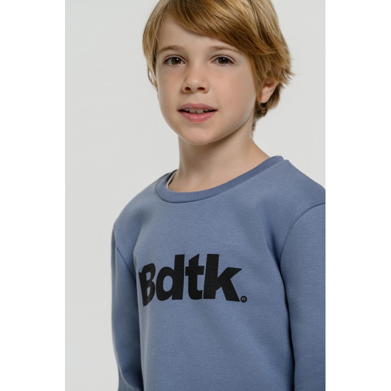 BodyTalk Παιδική μπλούζα φούτερ με λαιμόκοψη μπλε